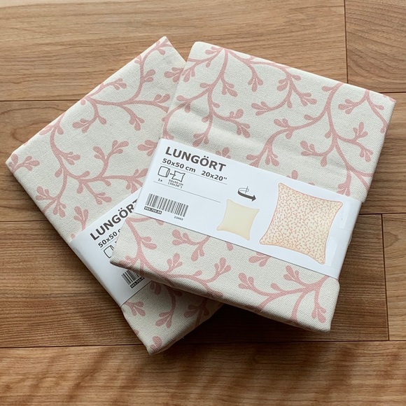 IKEA Lungort Pillow Covers (Sold As Pair) - Picture 1 of 5